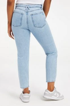 GOOD AMERICAN GOOD CLASSIC JEANS REDESIGN| INDIGO279 High Waisted