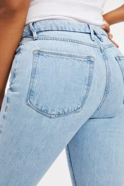 GOOD AMERICAN GOOD CLASSIC JEANS REDESIGN| INDIGO279 High Waisted