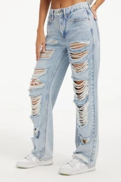 GOOD AMERICAN GOOD '90S EXTREME RIPS | INDIGO296