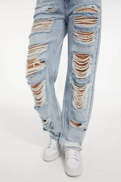 GOOD AMERICAN GOOD '90S EXTREME RIPS | INDIGO296