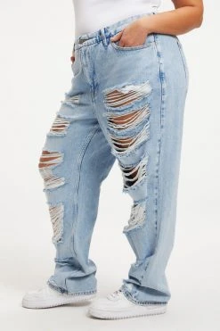 GOOD AMERICAN GOOD '90S EXTREME RIPS | INDIGO296