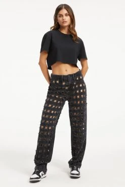 GOOD AMERICAN GOOD '90s LASER | BLACK268