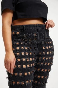 GOOD AMERICAN GOOD '90s LASER | BLACK268