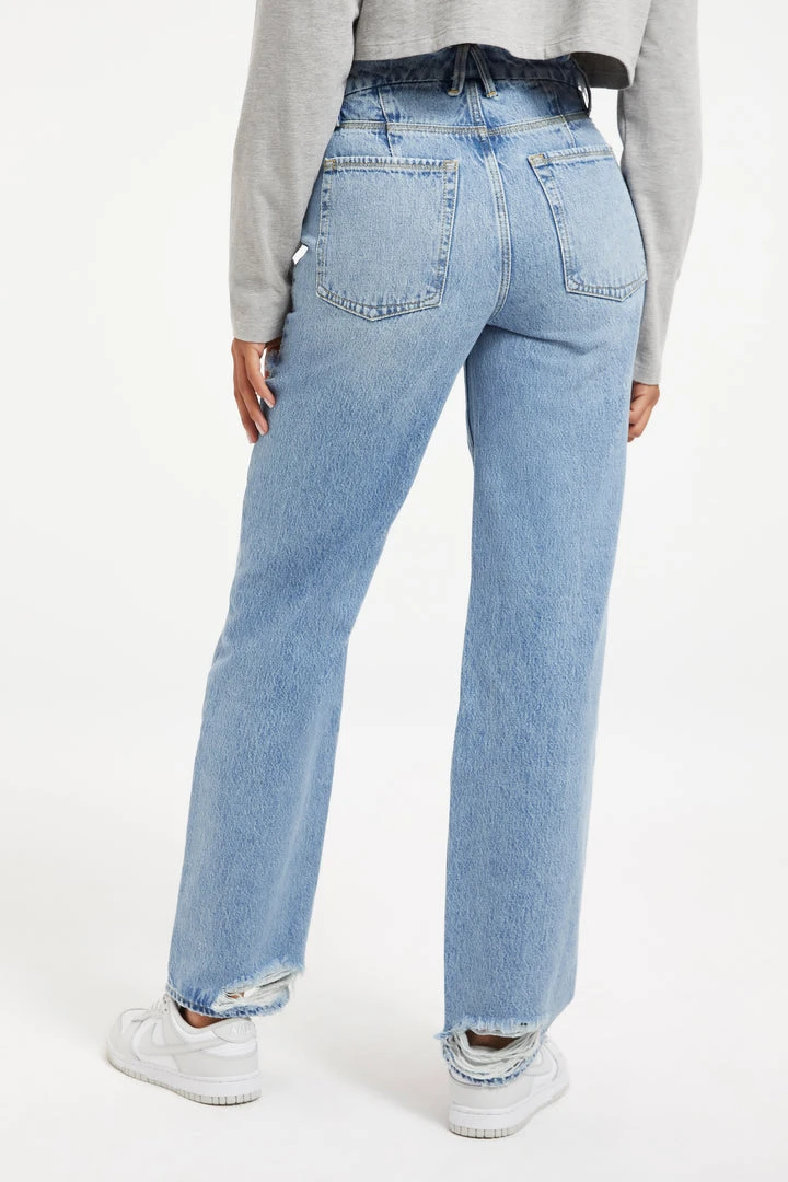 New 🛒 GOOD AMERICAN GOOD '90s | INDIGO162 High Waisted 🔔 5 GOOD AMERICAN GOOD '90s | INDIGO162 High Waisted