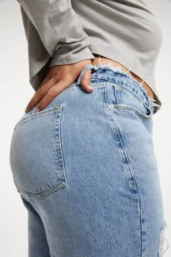 New 🛒 GOOD AMERICAN GOOD '90s | INDIGO162 High Waisted 🔔 32 GOOD AMERICAN GOOD '90s | INDIGO162 High Waisted