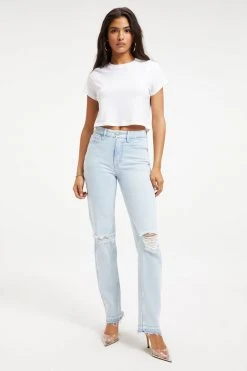 GOOD AMERICAN High Waisted GOOD ICON | INDIGO158