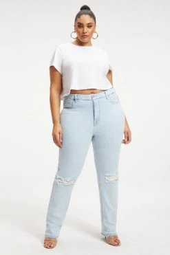 GOOD AMERICAN High Waisted GOOD ICON | INDIGO158