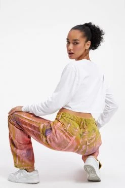GOOD AMERICAN High Waisted GOOD '90s CARPENTER | PAINTED PINK004