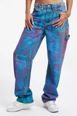 GOOD AMERICAN GOOD '90s CARPENTER | PAINTED SKY BLUE005