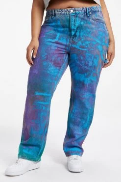 GOOD AMERICAN GOOD '90s CARPENTER | PAINTED SKY BLUE005