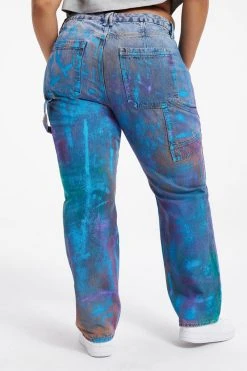 GOOD AMERICAN GOOD '90s CARPENTER | PAINTED SKY BLUE005