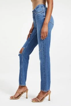 GOOD AMERICAN High Waisted GOOD ICON | INDIGO064