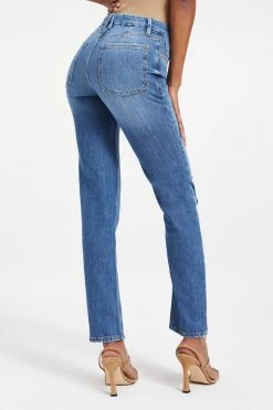 GOOD AMERICAN High Waisted GOOD ICON | INDIGO064