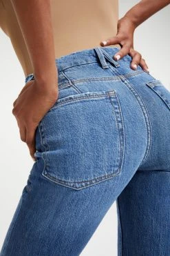 GOOD AMERICAN High Waisted GOOD ICON | INDIGO064