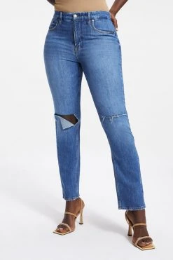 GOOD AMERICAN High Waisted GOOD ICON | INDIGO064