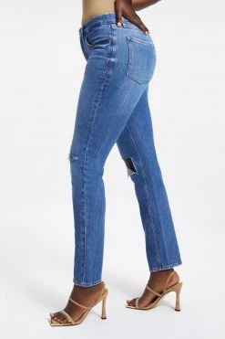 GOOD AMERICAN High Waisted GOOD ICON | INDIGO064