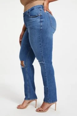 GOOD AMERICAN High Waisted GOOD ICON | INDIGO064