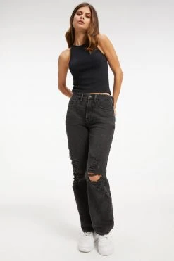 GOOD AMERICAN High Waisted GOOD ICON | BLACK279