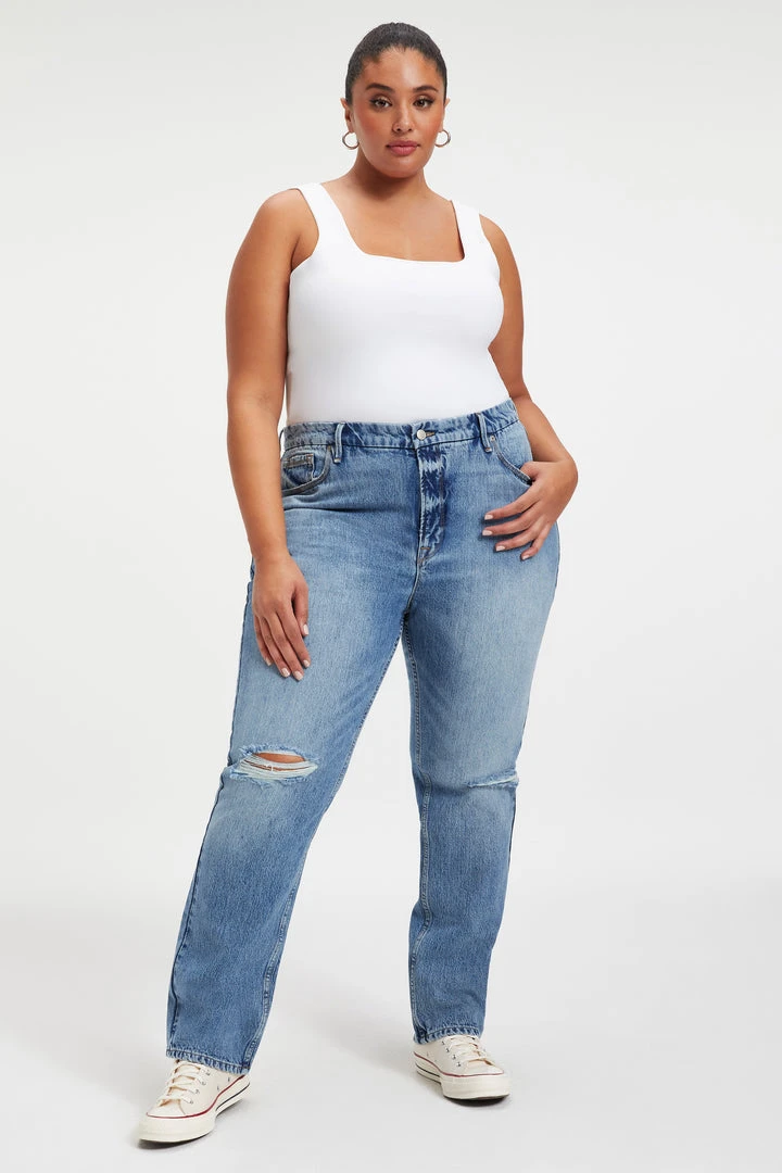 Cheapest ✔️ GOOD AMERICAN GOOD ICON | INDIGO065 High Waisted 😀 2 GOOD AMERICAN GOOD ICON | INDIGO065 High Waisted