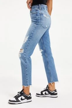 Wholesale 🔥 GOOD AMERICAN GOOD ICON CROP | INDIGO157 High Waisted 😉 22 GOOD AMERICAN GOOD ICON CROP | INDIGO157 High Waisted