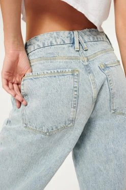 GOOD AMERICAN GOOD '90S LOOSE | BLUE725