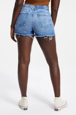 Cheap โค๏ธ GOOD AMERICAN GOOD '90s SHORT | INDIGO069 High Waisted ๐ 30 GOOD AMERICAN GOOD '90s SHORT | INDIGO069 High Waisted