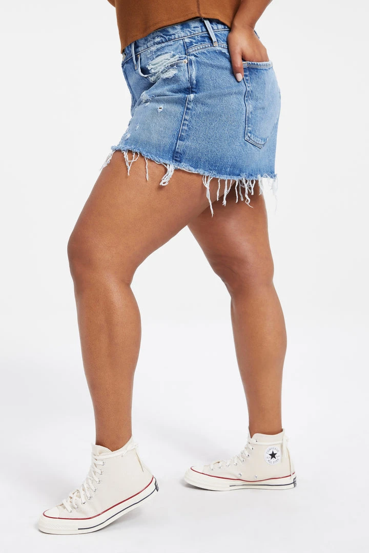 Cheap โค๏ธ GOOD AMERICAN GOOD '90s SHORT | INDIGO069 High Waisted ๐ 16 GOOD AMERICAN GOOD '90s SHORT | INDIGO069 High Waisted