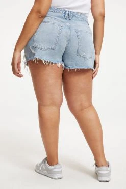 GOOD AMERICAN GOOD '90s SHORT | INDIGO155 High Waisted