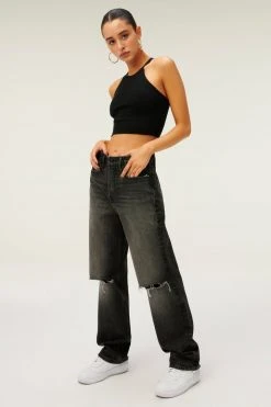 GA-SALE GOOD 90S | BLACK222 High Waisted