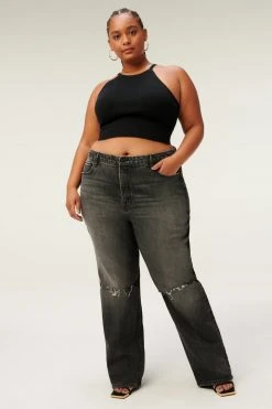 GA-SALE GOOD 90S | BLACK222 High Waisted