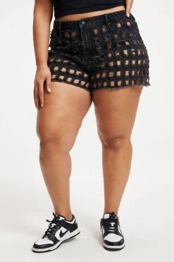 Cheapest โ๏ธ GOOD AMERICAN High Waisted GOOD '90s LASER SHORT | BLACK268 ๐ฅ 20 GOOD AMERICAN High Waisted GOOD '90s LASER SHORT | BLACK268