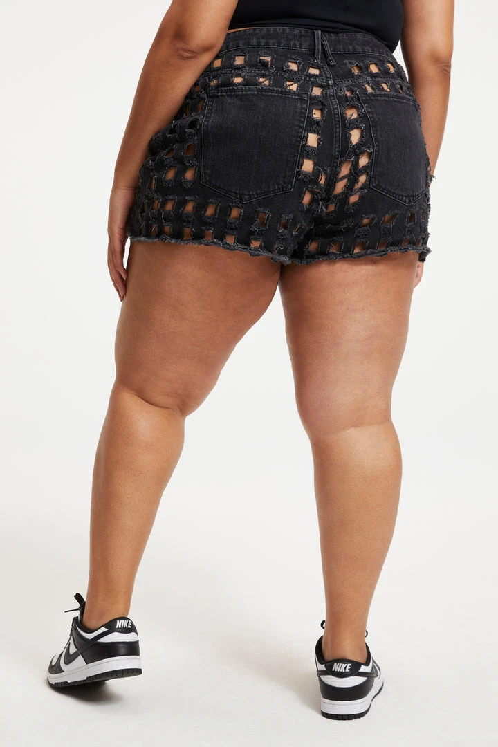 Cheapest โ๏ธ GOOD AMERICAN High Waisted GOOD '90s LASER SHORT | BLACK268 ๐ฅ 11 GOOD AMERICAN High Waisted GOOD '90s LASER SHORT | BLACK268