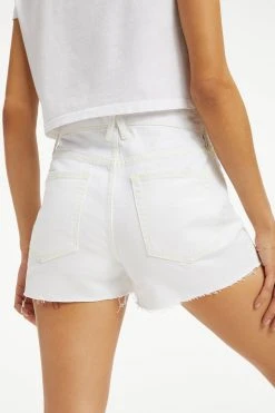 Best Pirce ๐ GOOD AMERICAN High Waisted GOOD '90S SHORT | WHITE001 ๐ 24 GOOD AMERICAN High Waisted GOOD '90S SHORT | WHITE001