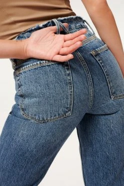 GA-SALE GOOD ICON | INDIGO061 High Waisted