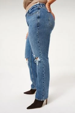 GA-SALE GOOD ICON | INDIGO061 High Waisted