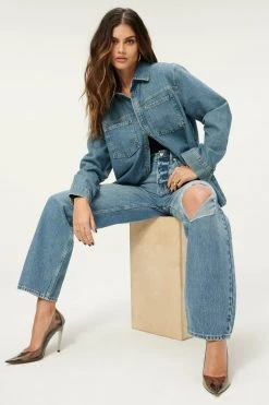 GOOD AMERICAN GOOD '90S | BLUE812