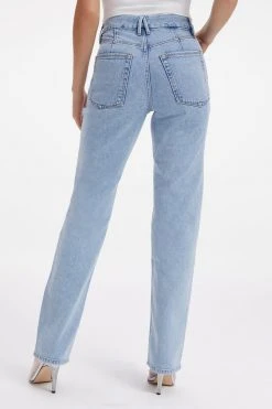 GOOD AMERICAN GOOD ICON CUTOUT | BLUE813