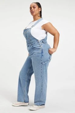 GOOD AMERICAN GOOD '90s OVERALL | BLUE938 Jumpsuits