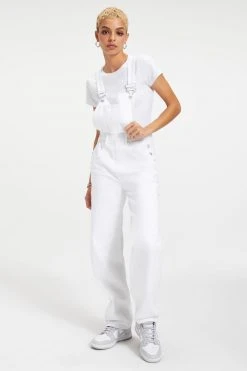 GA-SALE Jumpsuits GOOD '90s OVERALL | WHITE001