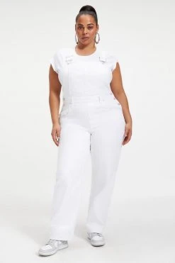 GA-SALE Jumpsuits GOOD '90s OVERALL | WHITE001