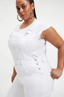 GA-SALE Jumpsuits GOOD '90s OVERALL | WHITE001