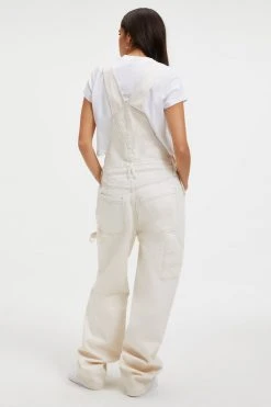 GOOD AMERICAN GOOD 90'S OVERALL | BONE001 Jumpsuits