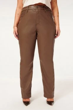 GOOD AMERICAN BETTER THAN LEATHER GOOD ICON | BURNT CARAMEL002