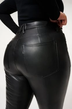 Wholesale 🌟 GOOD AMERICAN BETTER THAN LEATHER GOOD ICON | BLACK001 Pants ✨ 28 GOOD AMERICAN BETTER THAN LEATHER GOOD ICON | BLACK001 Pants