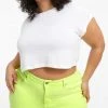GA-SALE High Waisted GOOD '90S SHORTS | KEY LIME001