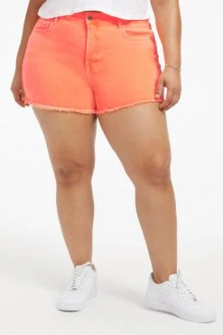 GA-SALE GOOD '90S SHORTS | ORANGE CREAM001