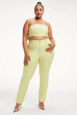 Brand new ❤️ GOOD AMERICAN BETTER THAN LEATHER GOOD ICON | KEY LIME001 Pants 🎉 17 GOOD AMERICAN BETTER THAN LEATHER GOOD ICON | KEY LIME001 Pants