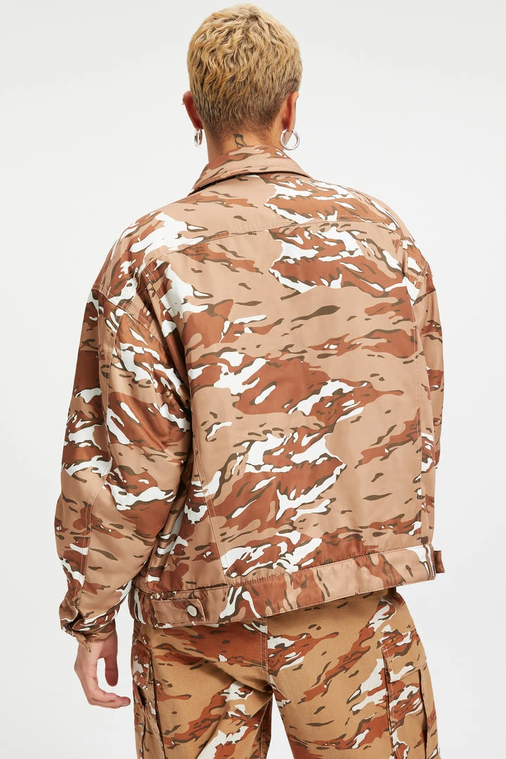 Deals 🎁 GA-SALE DESERT OVERSIZED JACKET | PECAN CAM0 002 Tops ⌛ 9 GA-SALE DESERT OVERSIZED JACKET | PECAN CAM0 002 Tops