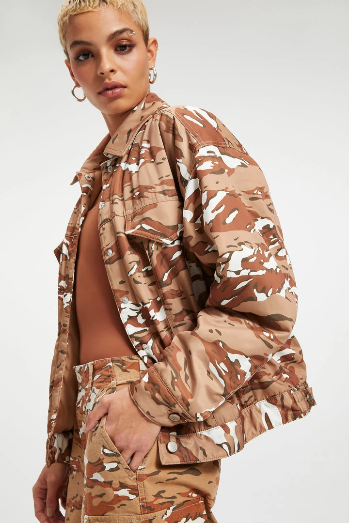 Deals 🎁 GA-SALE DESERT OVERSIZED JACKET | PECAN CAM0 002 Tops ⌛ 6 GA-SALE DESERT OVERSIZED JACKET | PECAN CAM0 002 Tops