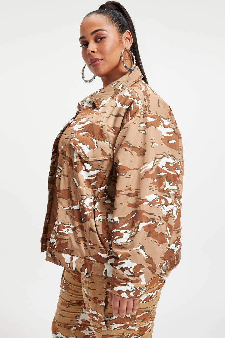 Deals 🎁 GA-SALE DESERT OVERSIZED JACKET | PECAN CAM0 002 Tops ⌛ 3 GA-SALE DESERT OVERSIZED JACKET | PECAN CAM0 002 Tops